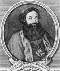 Joseph Pitton de Tournefort grabado de Baptistin Martin